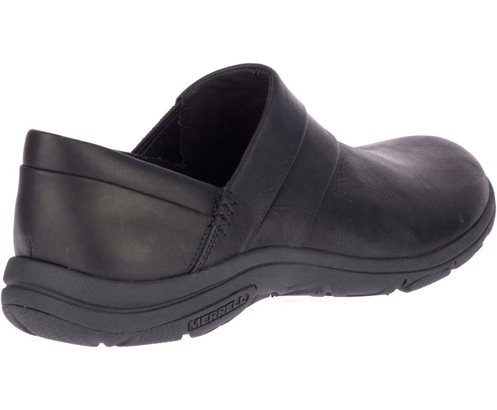 Slip On Senhora - Merrell Dassie Stitch Wide Width - Pretas - KPI531420